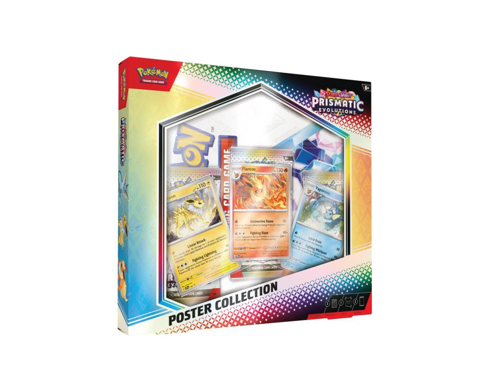 Pokémon TCG: Prismatic Evolutions - Poster Collection