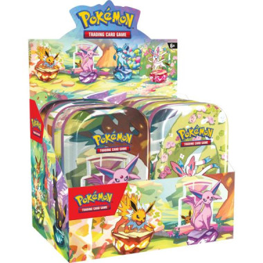 Pokémon TCG: Prismatic Evolutions - Mini tin Display 8szt