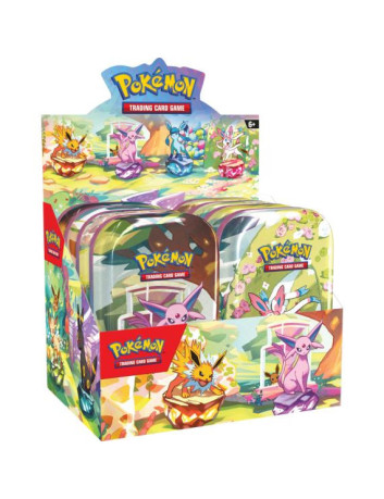 Pokémon TCG: Prismatic Evolutions - Mini tin Display 8szt