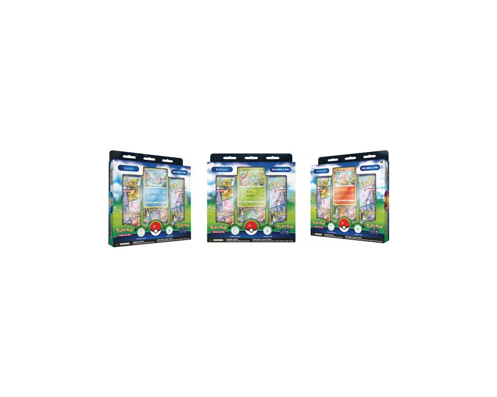 Zestaw Pokémon TCG: Pokémon GO Pin Collection (3 sztuki)