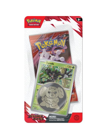 Zestaw: 2x Pokémon TCG: Destined Rivals - Checklane Blister: Evee + Zarude