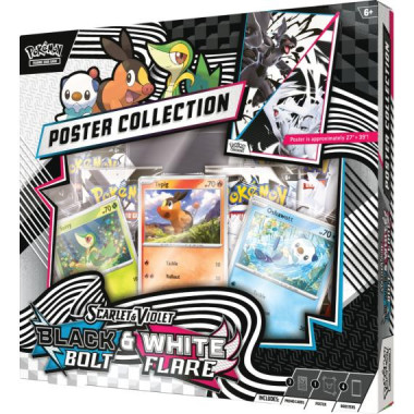 Pokémon TCG: White Flare & Black Bolt - Unova Poster Collection