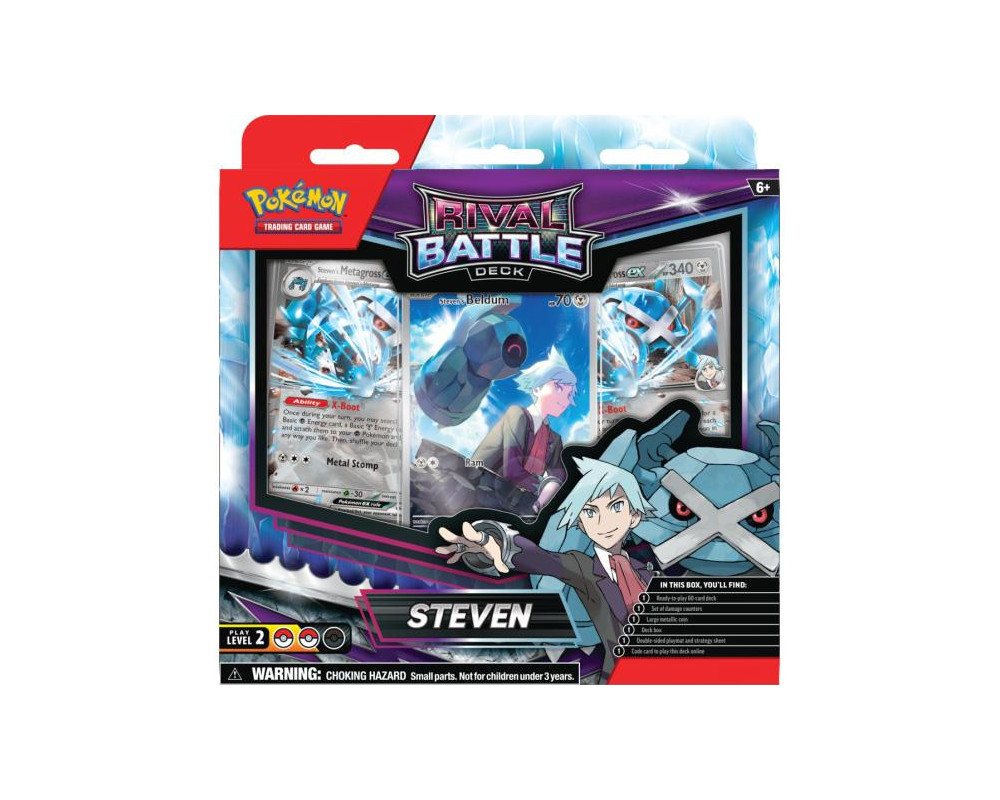 Pokémon TCG: Rival Battle Deck - Steven