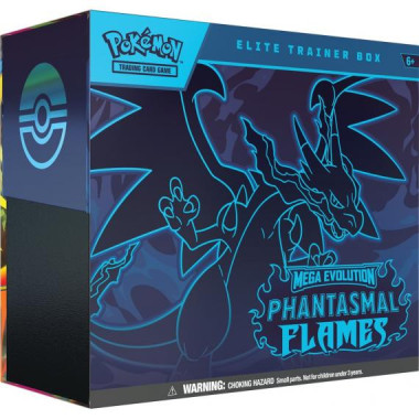 Pokémon TCG: Mega Evolution - Phantasmal Flames - Elite Trainer Box ETB