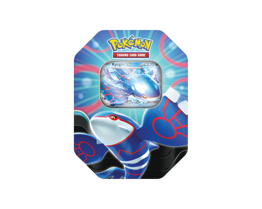 Zestaw: 3x Pokémon TCG: SV Spring Azure Legends Tin Dialga Xerneas Kyogre Setx3