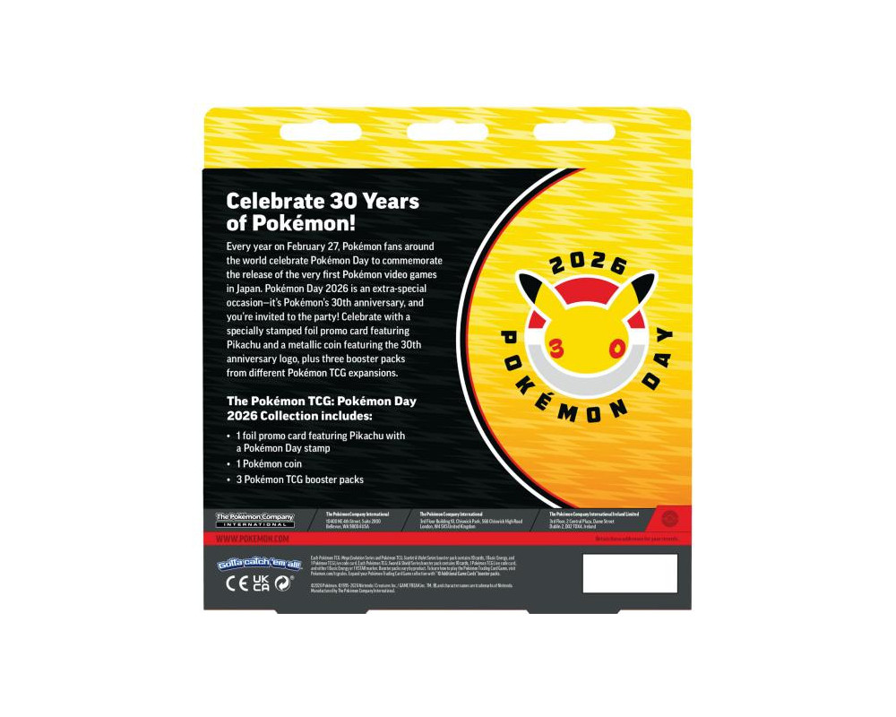 Pokémon TCG: 2026 Pokémon Day Collection