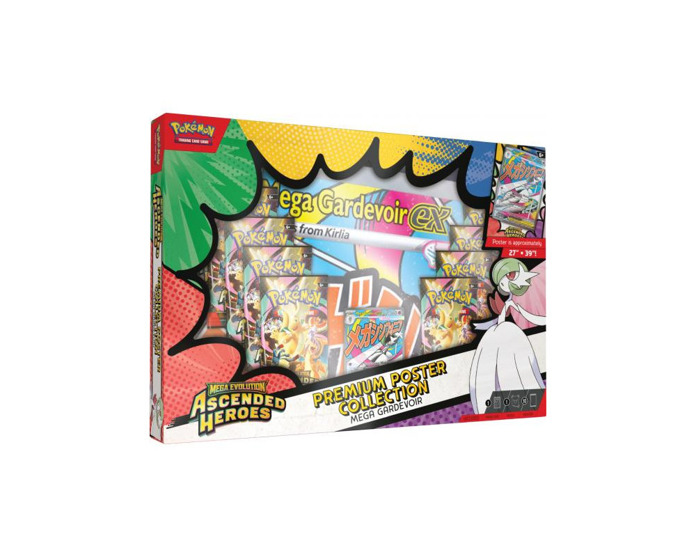 Pokémon TCG: ME - Ascended Heroes - Premium Poster Collection - Gardevoir