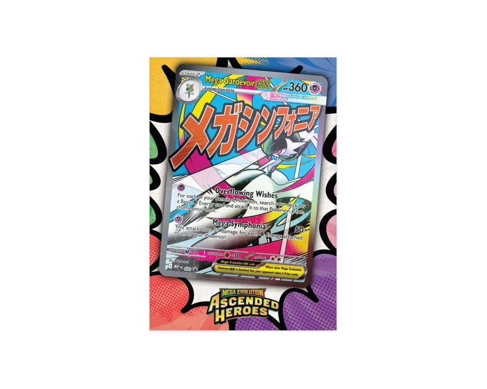 Pokémon TCG: ME - Ascended Heroes - Premium Poster Collection - Gardevoir