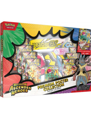 Pokémon TCG: ME - Ascended Heroes - Premium Poster Collection - Lucario