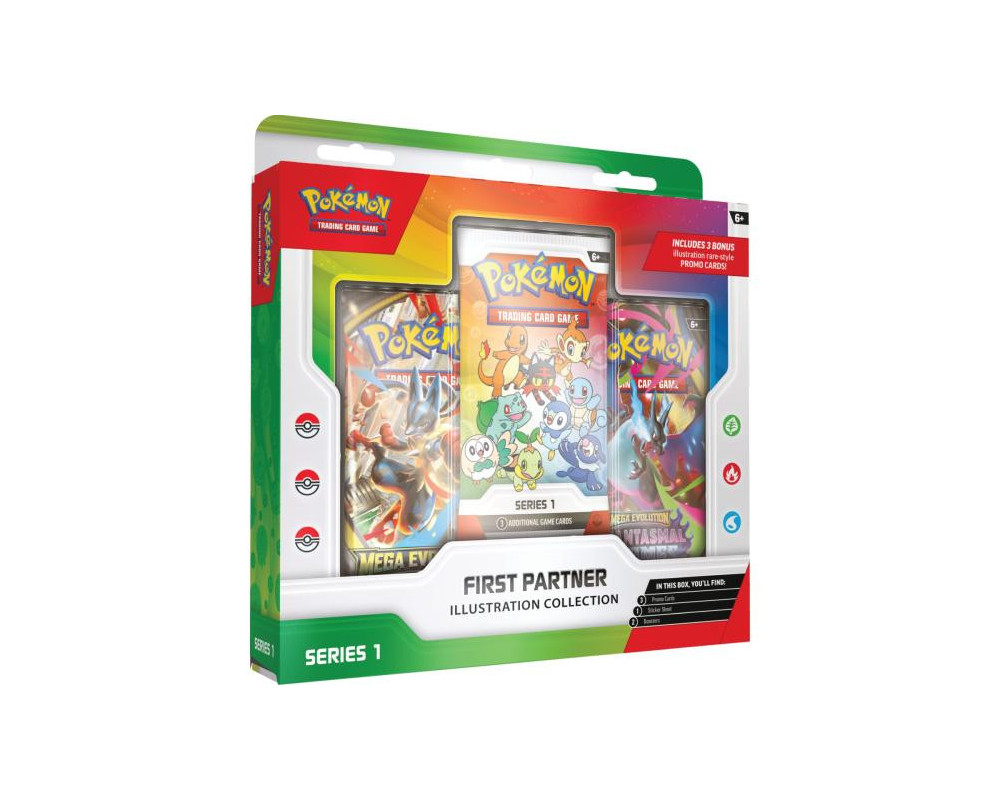 Pokémon TCG: First Partner - Illustration Collection - Series 1