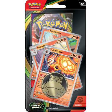 Zestaw 2x: Pokémon TCG: Perfect Order - Premium Checklane Blister Meganium+Cinderace