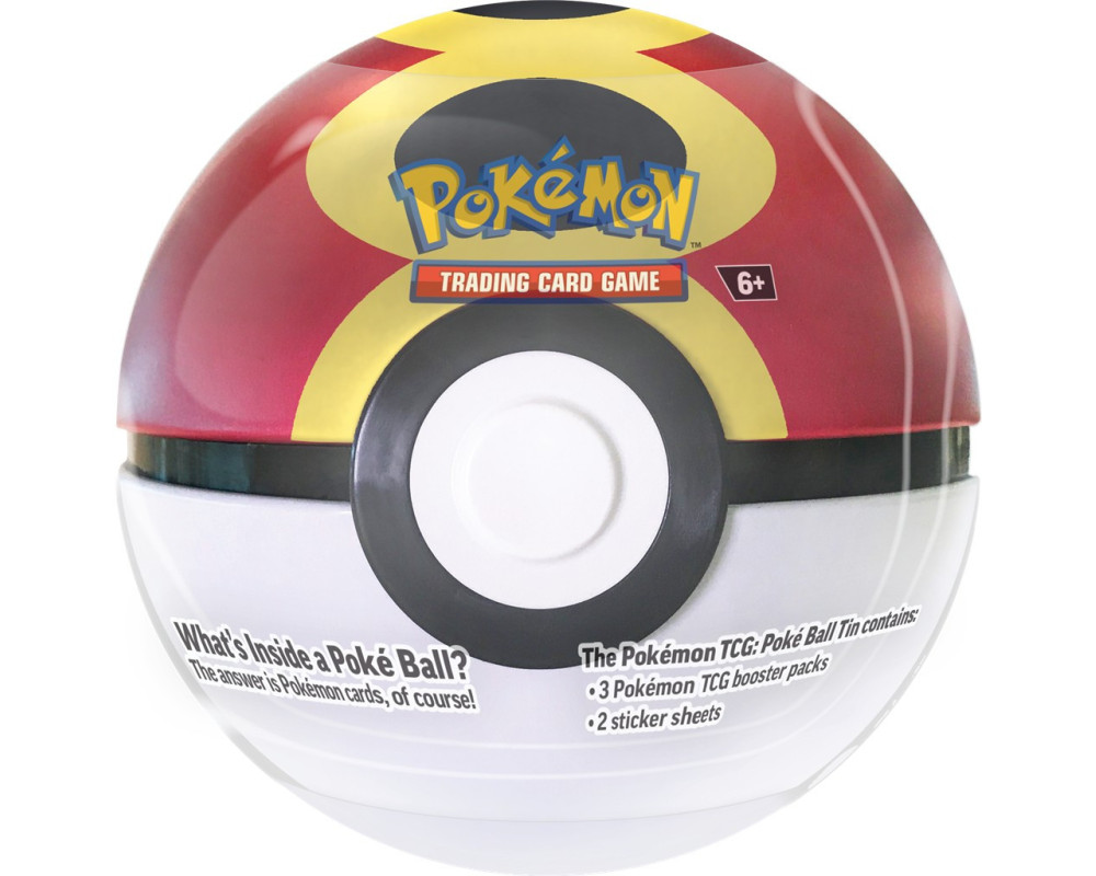 Zestaw: 6x Pokémon TCG: Poké Ball Tin (2025)