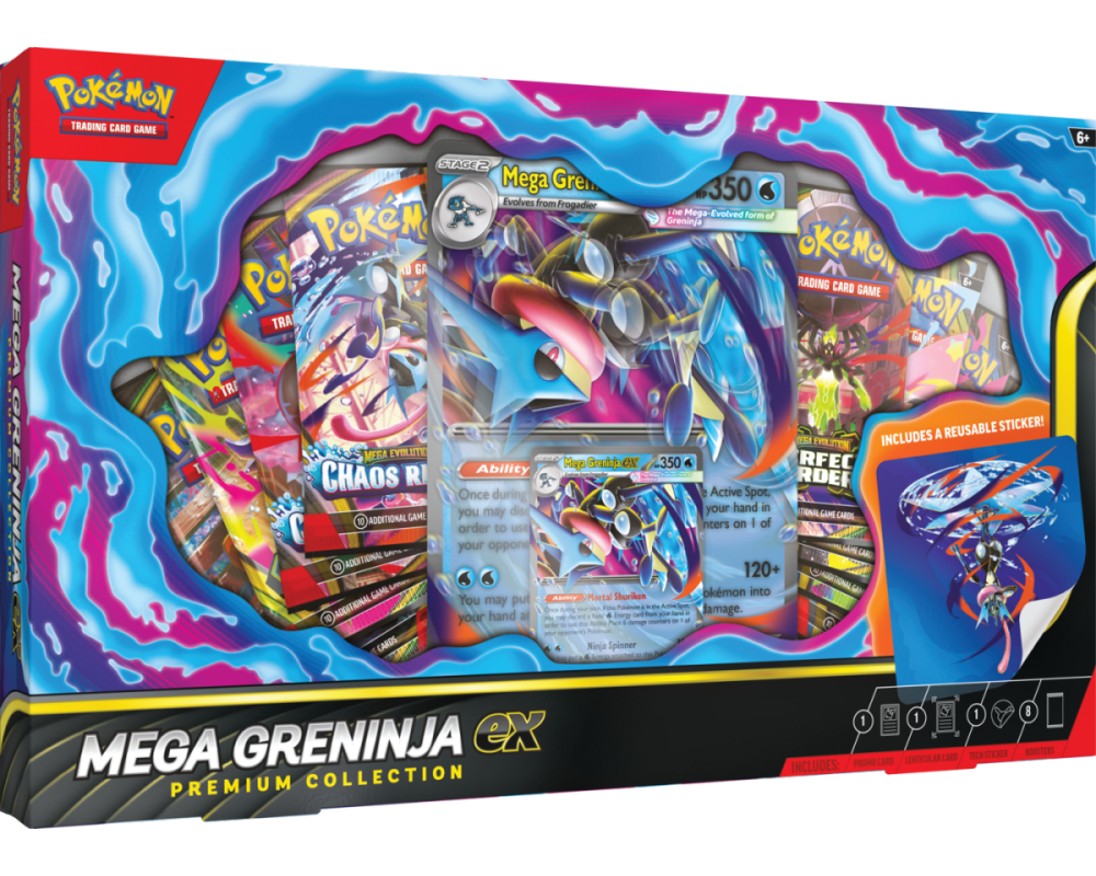 Pokémon TCG: Mega Greninja ex Premium Collection