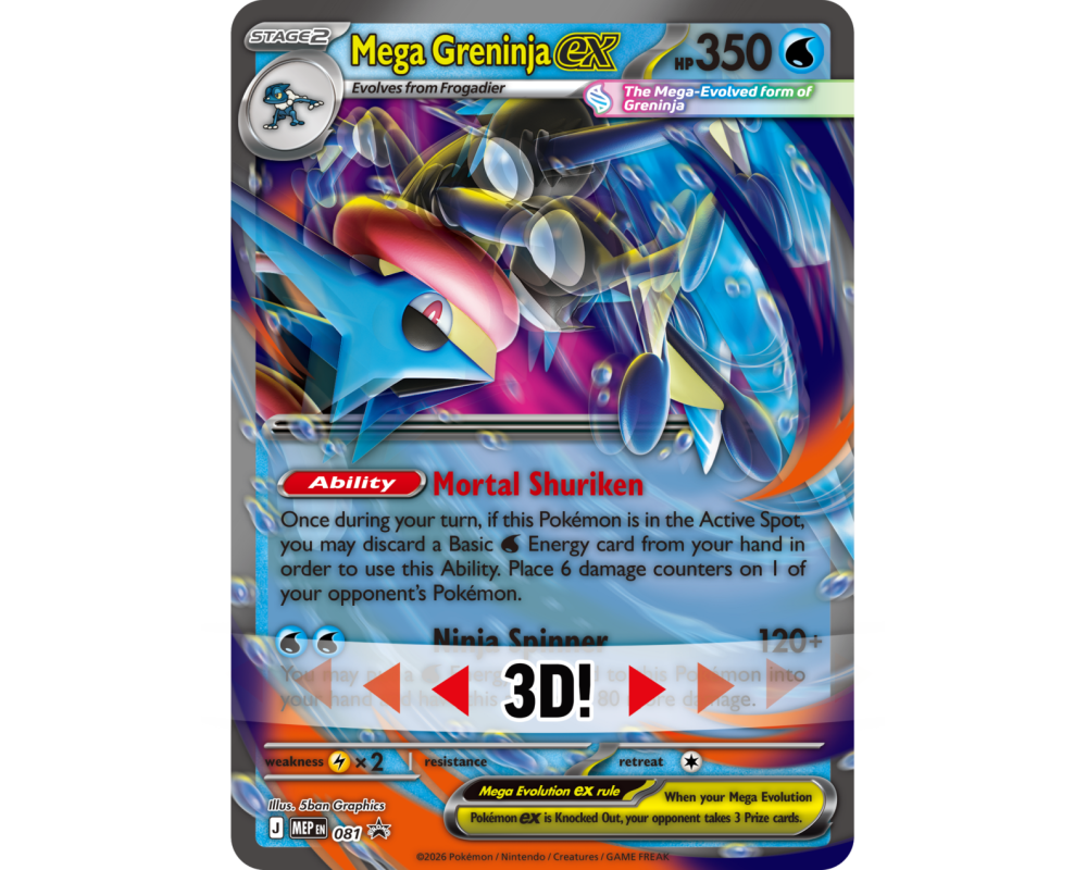 Pokémon TCG: Mega Greninja ex Premium Collection