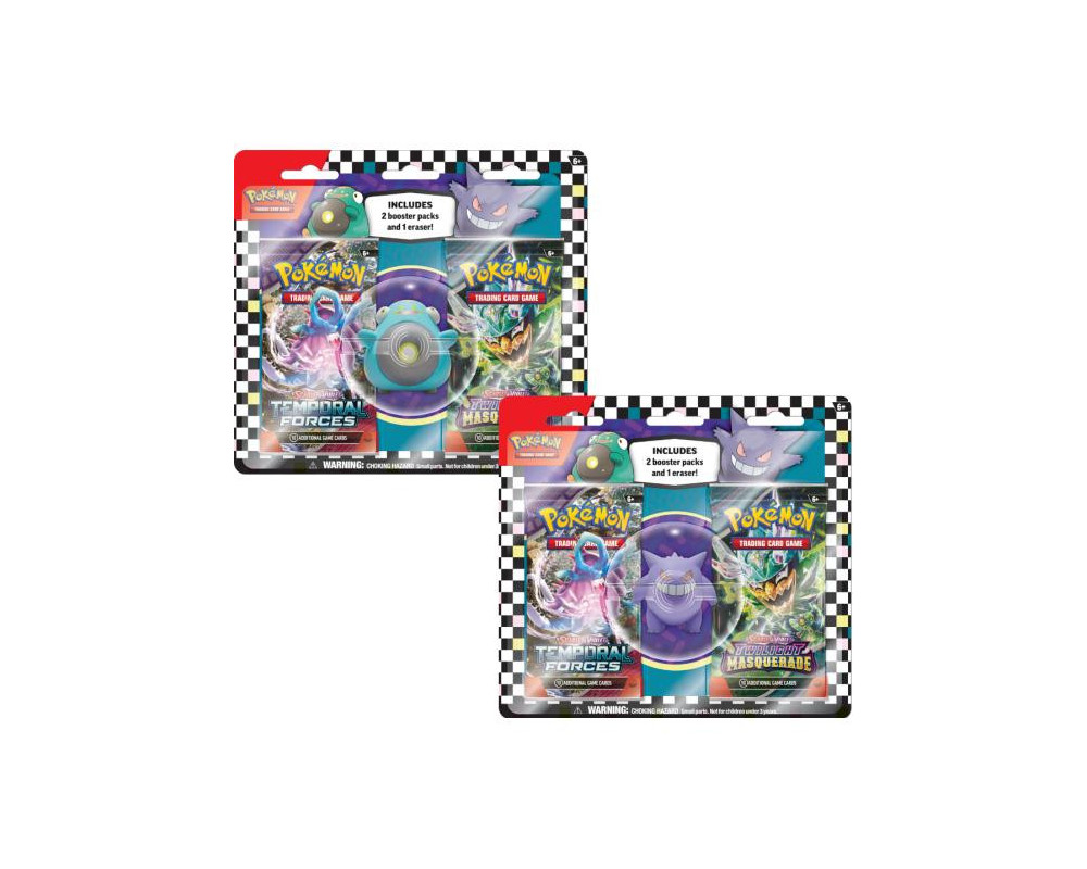 Pokemon TCG: Back to School Eraser Blister 2024